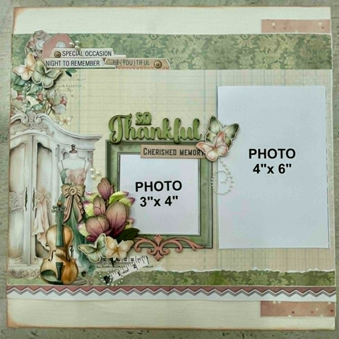 Dusty Attic -So Thankful - Double Layout Kit