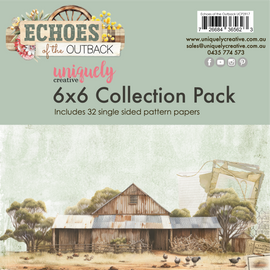 Uniquely Creative - Echoes of the Outback - 6x6 Collection Pack