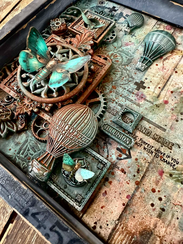 A Weekend of Classes with Stamperia's Antonis Tzanidakis - Class 1 Skybound Secrets - Friday 26 June 26 - 3:30pm to 10pm