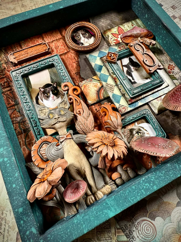 A Weekend of Classes with Stamperia's Antonis Tzanidakis - Class 5 "Your Happy Place" - Sunday 28 June 26 - 8am to 1pm