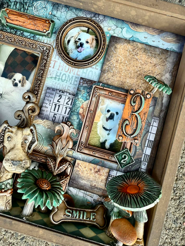 A Weekend of Classes with Stamperia's Antonis Tzanidakis - Class 5 "Your Happy Place" - Sunday 28 June 26 - 8am to 1pm