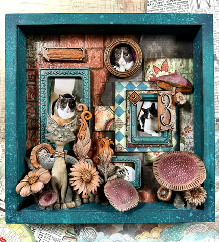 A Weekend of Classes with Stamperia's Antonis Tzanidakis - Class 5 "Your Happy Place" - Sunday 28 June 26 - 8am to 1pm