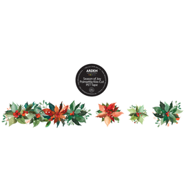 Arden Creative Studio - Season Of Joy - Kiss-Cut PET Tape - Poinsettia