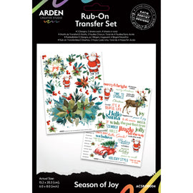 Arden Creative Studio - Season Of Joy - Rub-Ons