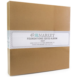 **Pre-Order** 49 and Market - Foundations 12"x12" Album - Kraft (ETA End Sep 26)
