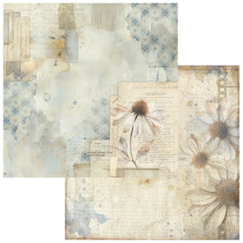 49 and Market - Faded Memory Lane - 12x12 Paper "Wildflower Notes"