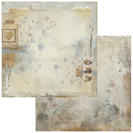 49 and Market - Faded Memory Lane - 12x12 Paper "Pressed Petals"