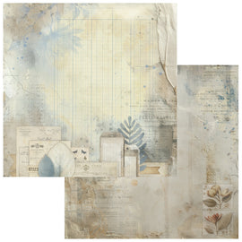 49 and Market - Faded Memory Lane - 12x12 Paper "Collected Ephemera"