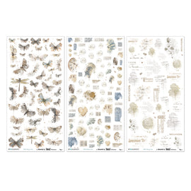 **Pre-Order** 49 and Market - Faded Memory Lane - 6x12 Blendable Rub-on Transfer Set (ETA Mid April 26)