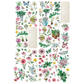 **Pre-Order** 49 and Market - From The Garden - Laser Cut Wildflowers (Ephemera) (ETA Mid April 26)