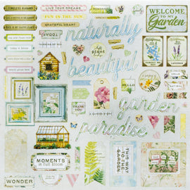 **Pre-Order** 49 and Market - From The Garden - Chipboard Set (84pcs) (ETA Mid April 26)