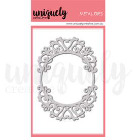 Uniquely Creative - Flourish Frame Die