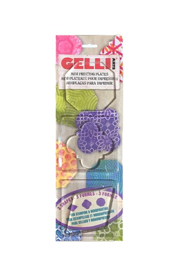 Gelli Arts - Printing Plate Minis - Octagon/Diamond/Quatrefoil