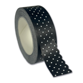 Uniquely Creative - Heart & Soul -Scalloped Polka Dot Washi 15mm