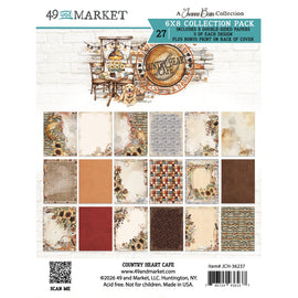 **Pre-Order** 49 and Market - Country Heart Cafe - 6x8 Collection Pack (27 Sheets) (ETA End July 26)