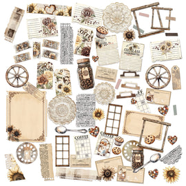 **Pre-Order** 49 and Market - Country Heart Cafe - Die Cut Elements (ETA End July 26)