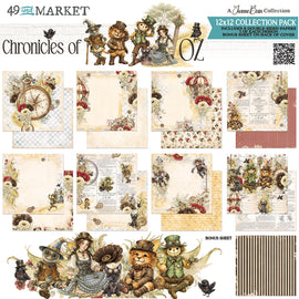 **Pre-Order** 49 and Market - Chronicles of Oz - 12x12 Collection Pack (8 Sheets) (ETA Mid Nov 26)