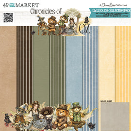 **Pre-Order** 49 and Market - Chronicles of Oz - 12x12 Collection Pack - Solids (8 Sheets) (ETA Mid Nov 26)