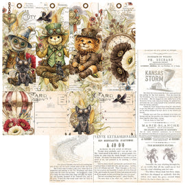 **Pre-Order** 49 and Market - Chronicles of Oz - 12x12 Paper "Postcards From Oz" (ETA Mid Nov 26)