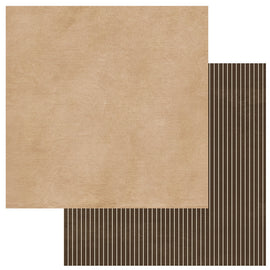 **Pre-Order** 49 and Market - Chronicles of Oz - 12x12 Paper "Solids Vintage Leather" (ETA Mid Nov 26)