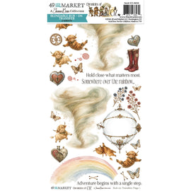 **Pre-Order** 49 and Market - Chronicles of Oz - 6x12 Blendable Rub-on Transfer Set (ETA Mid Nov 26)