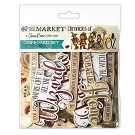 **Pre-Order** 49 and Market - Chronicles of Oz - Chipboard Set (40pcs) (ETA Mid Nov 26)