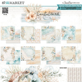 **Pre-Order** 49 and Market - Coastal Soul - 12x12 Collection Pack (8 Sheets) (ETA End July 26)