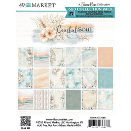 **Pre-Order** 49 and Market - Coastal Soul - 6x8 Collection Pack (27 Sheets) (ETA End July 26)