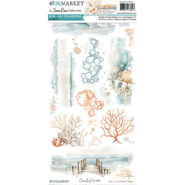**Pre-Order** 49 and Market - Coastal Soul - 6x12 Blendable Rub-on Transfer Set (ETA End July 26)