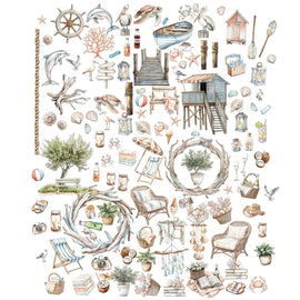 **Pre-Order** 49 and Market - Coastal Soul - Laser Cuts Elements (Ephemera) (ETA End July 26)