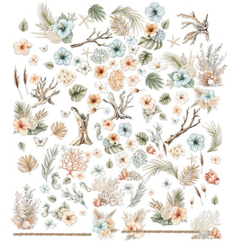 **Pre-Order** 49 and Market - Coastal Soul - Laser Cuts Botanicals (Ephemera) (ETA End July 26)