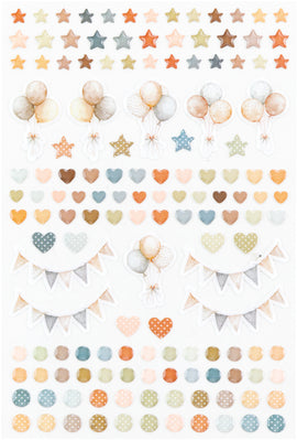 **Pre-Order** 49 and Market - Little Dreamer / Little Celebrations - Epoxy Stickers (143pcs) (ETA End May 25)