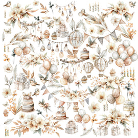 49 and Market - Little Celebrations - Laser Cut Elements (Ephemera)
