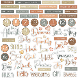 **Pre-Order** 49 and Market - Little Dreamer - Chipboard Words (ETA End May 25)