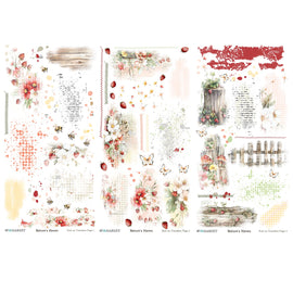 **Pre-Order** 49 and Market - Nature's Haven - 6x12 Rub-on Transfer Set (ETA Mid July 25)