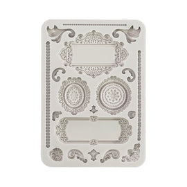 Stamperia - Silicon Mould A5 (New Size) - Frames and Plates