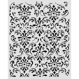 Stamperia - Gardens of Time - Stencil 20x25cm - Wallpaper