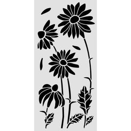 Stamperia - Daisy Art - Stencil 12x25cm - Daisies