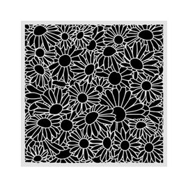 Stamperia - Daisy Art - Stencil 18x18cm - Daisies Pattern