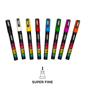 Urban Paint Markers - Super Fine - Individual Pens
