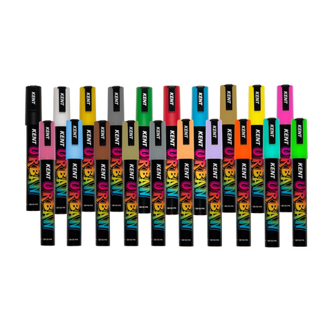 Kent - Urban Paint Markers - Fine - Individual Pens
