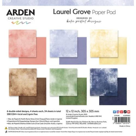 Arden Creative Studio - Laurel Grove - 12x12 Paper Pad - Solids
