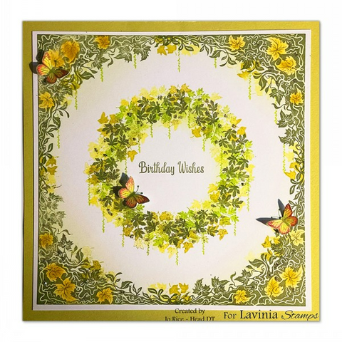 Lavinia Stamps - Wild Leaf Corner (LAV885)