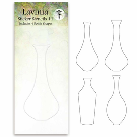 Lavinia Stamps - Sticker Stencils 11 - Tall Bottle Collection