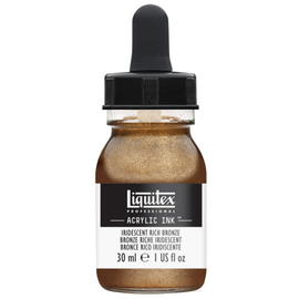 Liquitex - Acrylic Ink - Iridescent Rich Bronze (30ml)