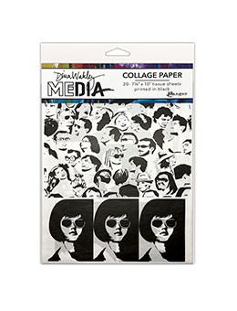 Ranger - Dina Wakley Media - Collage Paper - Bold