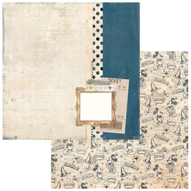 **Pre-Order** 49 and Market - Mouse & Co - 12x12 Paper "Let's Go" (ETA End Sep 26)