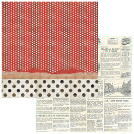 **Pre-Order** 49 and Market - Mouse & Co - 12x12 Paper "Main St. Press" (ETA End Sep 26)