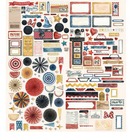 **Pre-Order** 49 and Market - Mouse & Co - Die-Cut Elements (159pcs) (ETA End Sep 26)