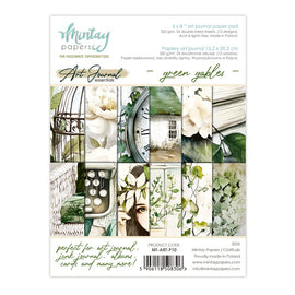 **Pre-Order** Mintay - Art Journal Essentials - 6x8 Paper Pad "Green Gables" (ETA Beg Aug 26)
